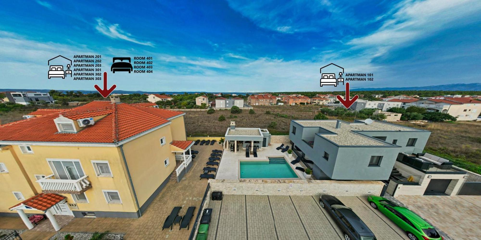 Apartments Dream House Zaton Затон Екстериор снимка